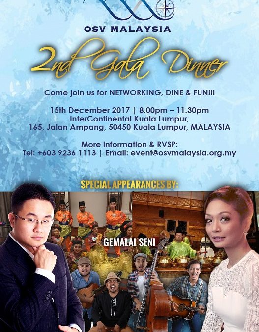 OSV MALAYSIA 2nd GALA DINNER 2017